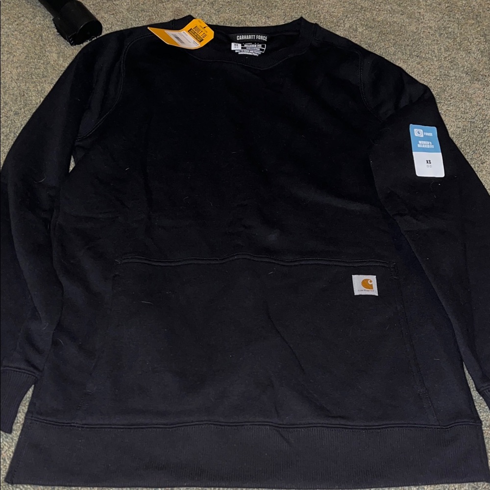 Carhartt women’s Dark Crewneck Sweater